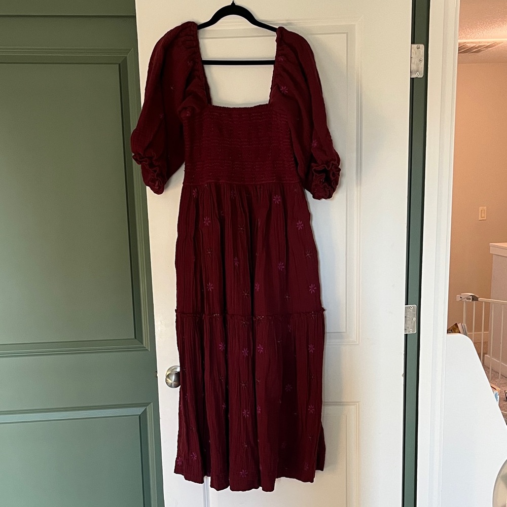 Free People Dahlia maxi dress, good used condition- M